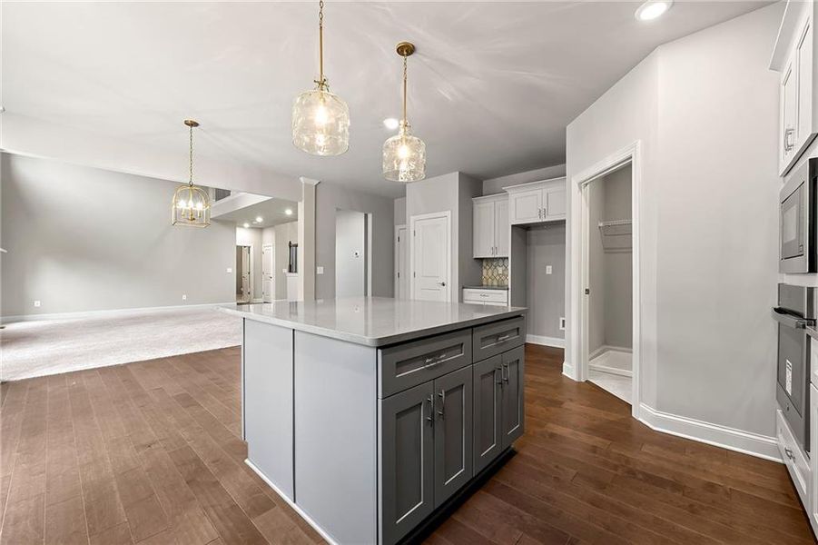 Furnished interior view inside a new home in Underwood Crossing, Covington (Image 7).