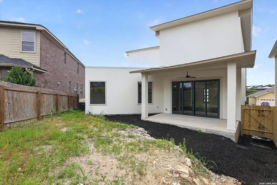 Exterior details and patio area of a home in , San Antonio (Image 28). Exterior details and patio area of a home in , San Antonio (Image 28).