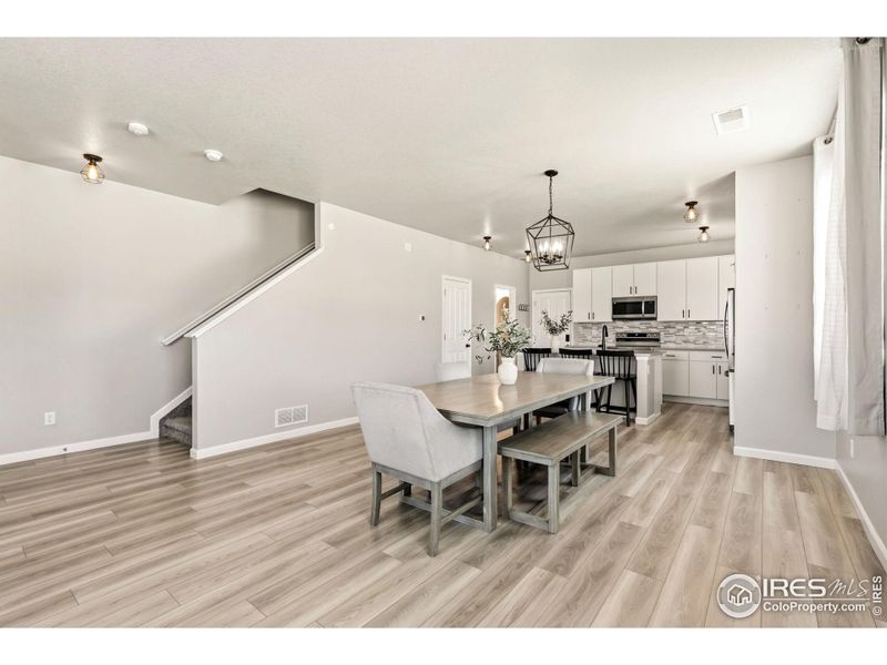 Furnished interior view inside a new home in , Johnstown (Image 9).