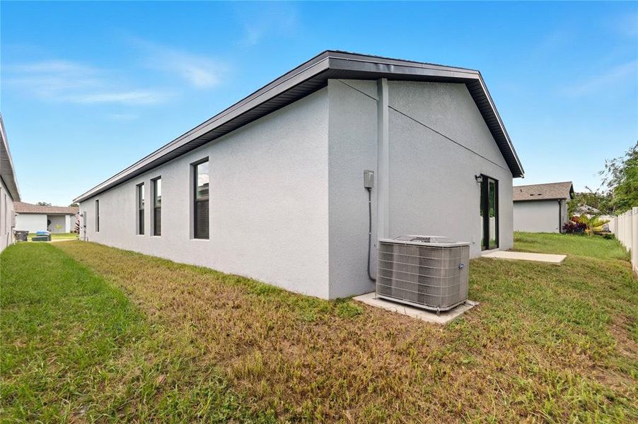 Exterior details and patio area of a home in , Tampa (Image 2). Exterior details and patio area of a home in , Tampa (Image 2).