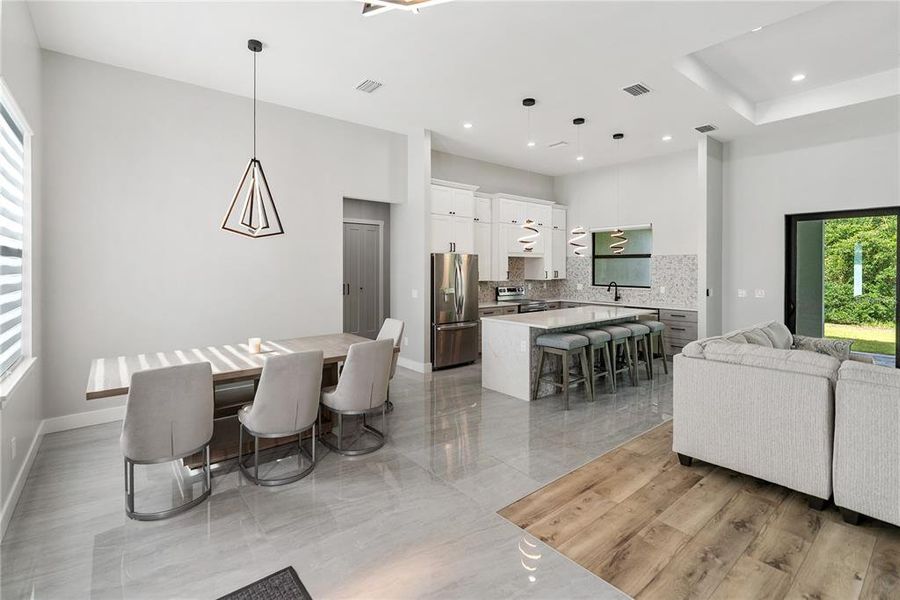 Furnished interior view inside a new home in , Port Charlotte (Image 13). Furnished interior view inside a new home in , Port Charlotte (Image 13).