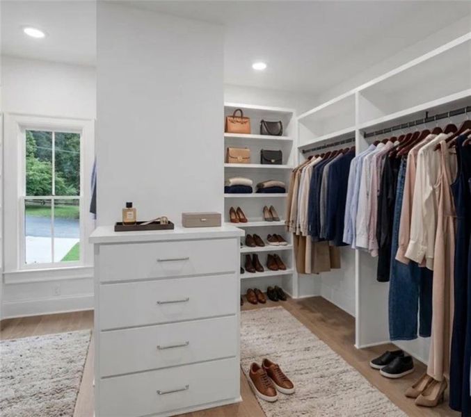 Furnished interior view inside a new home in , Atlanta (Image 38).