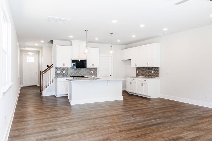 Furnished interior view inside a new home in Vaughan Farms, Angier (Image 8).
