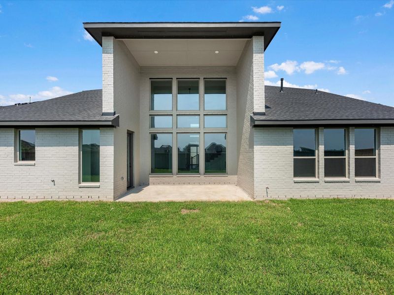 Exterior details and patio area of a home in The Grand Prairie, Hockley (Image 2). Exterior details and patio area of a home in The Grand Prairie, Hockley (Image 2).