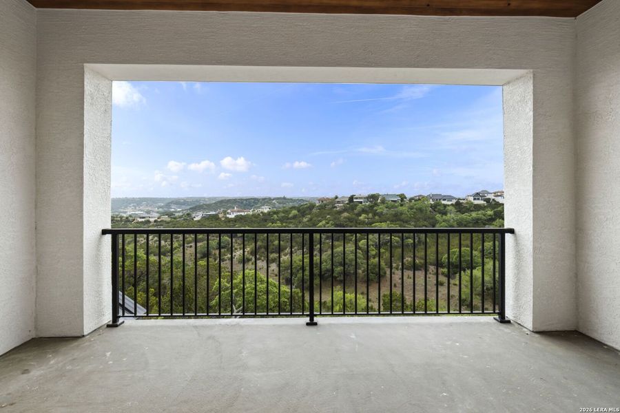 Exterior details and patio area of a home in , Boerne (Image 38).