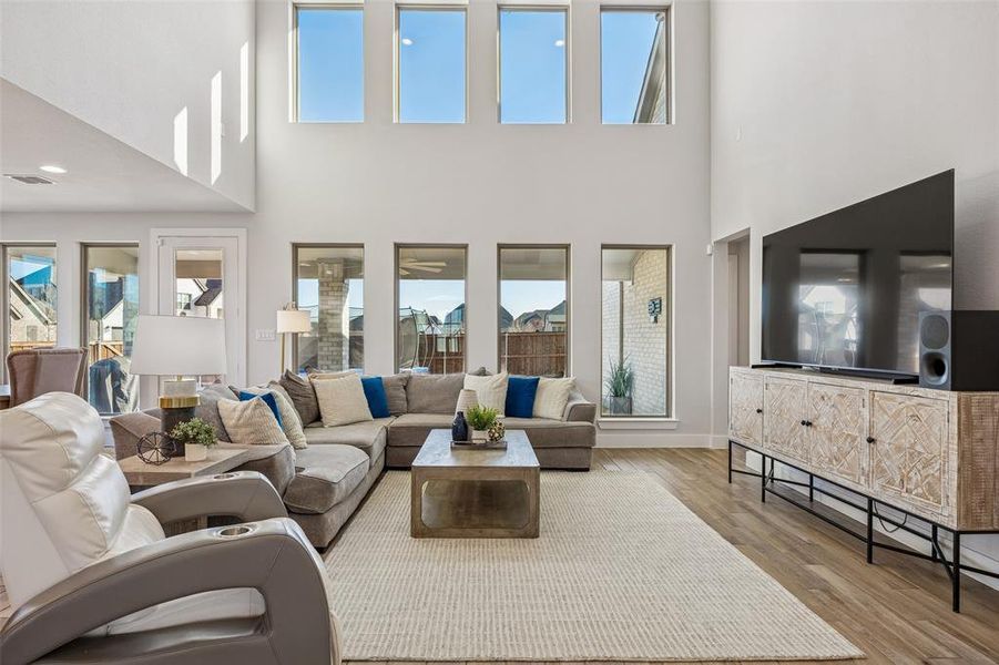 Furnished interior view inside a new home in , McKinney (Image 15). Furnished interior view inside a new home in , McKinney (Image 15).