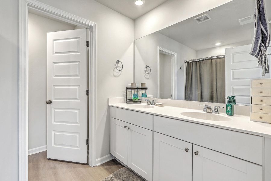Furnished interior view inside a new home in , Summerville (Image 24).