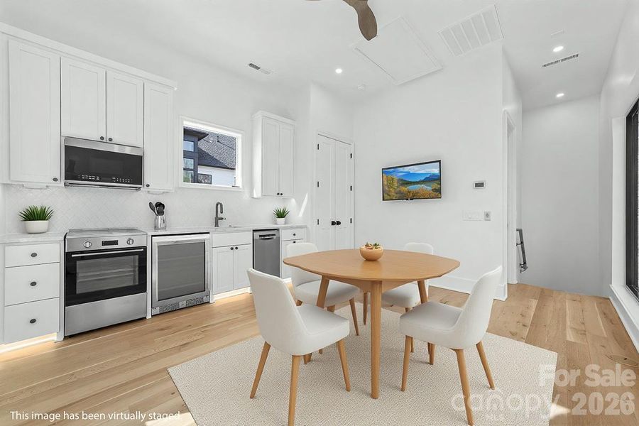 Furnished interior view inside a new home in , Davidson (Image 16).