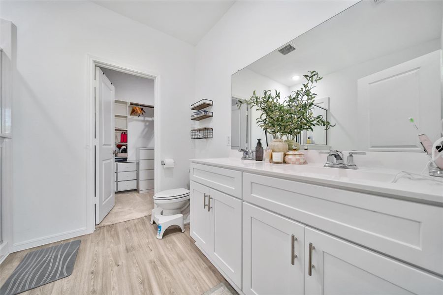 Furnished interior view inside a new home in , Cypress (Image 17).