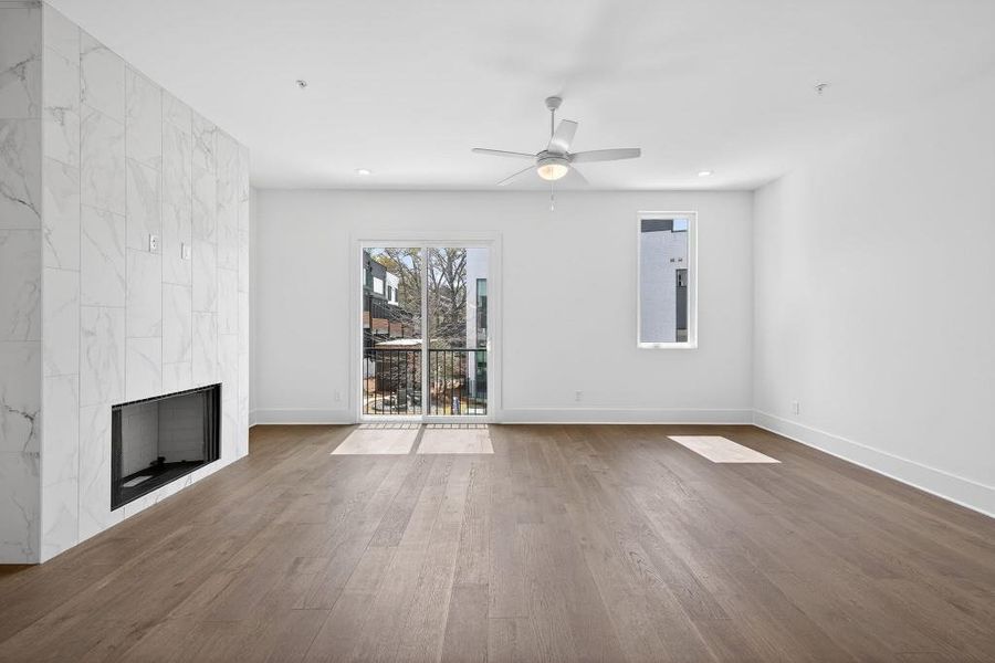 Spacious, unfurnished interior of a new home in Overlook at Moda, Decatur (Image 24). Spacious, unfurnished interior of a new home in Overlook at Moda, Decatur (Image 24).