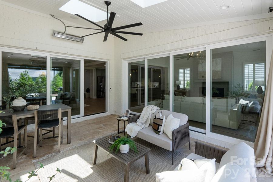 Exterior details and patio area of a home in , Fort Mill (Image 28).
