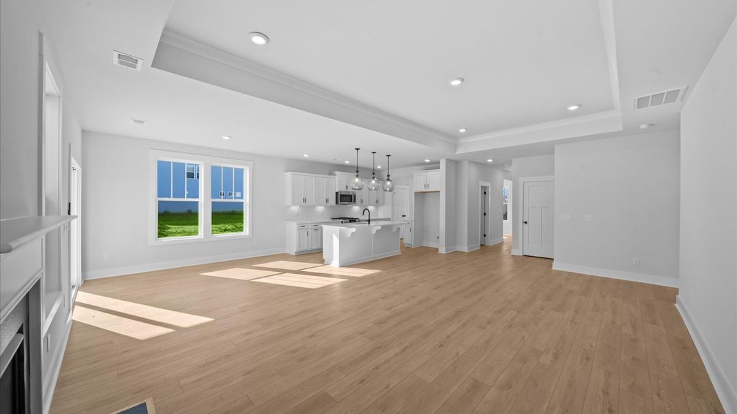 Furnished interior view inside a new home in Woodglen, Piedmont (Image 10).