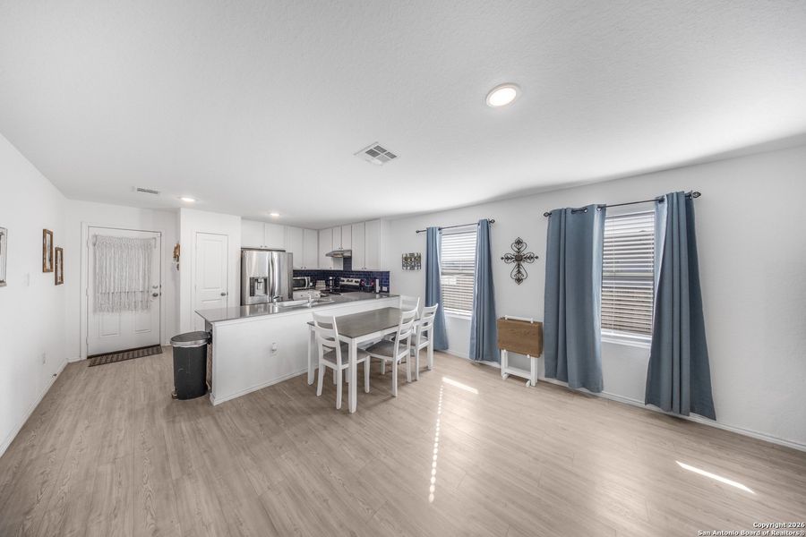 Furnished interior view inside a new home in , San Antonio (Image 8). Furnished interior view inside a new home in , San Antonio (Image 8).