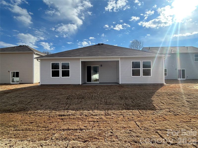 Exterior details and patio area of a home in Frey Creek, Spartanburg (Image 3).