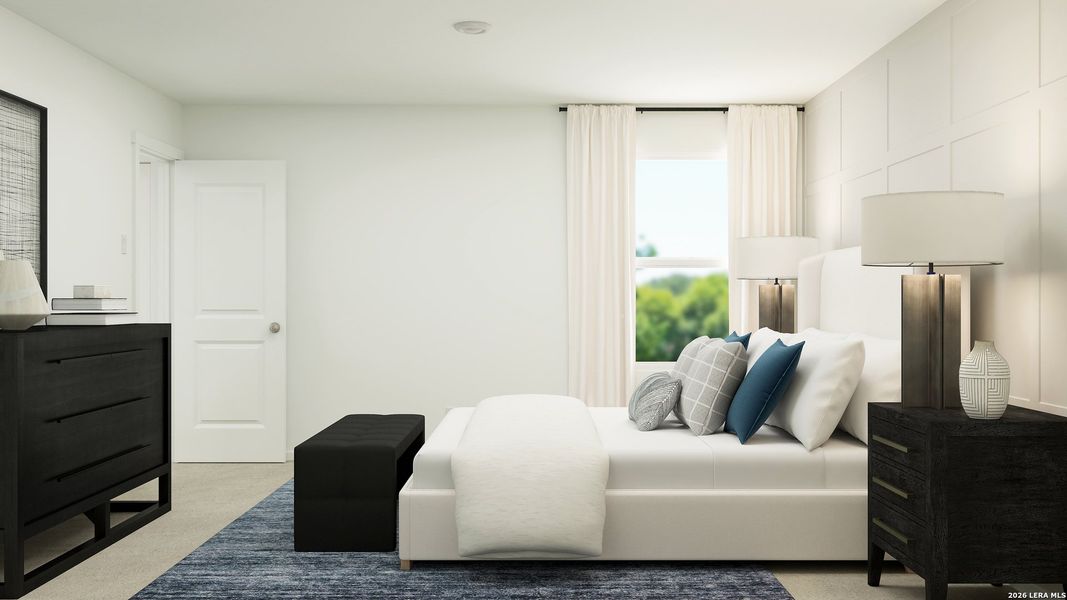 Furnished interior view inside a new home in , San Antonio (Image 3).