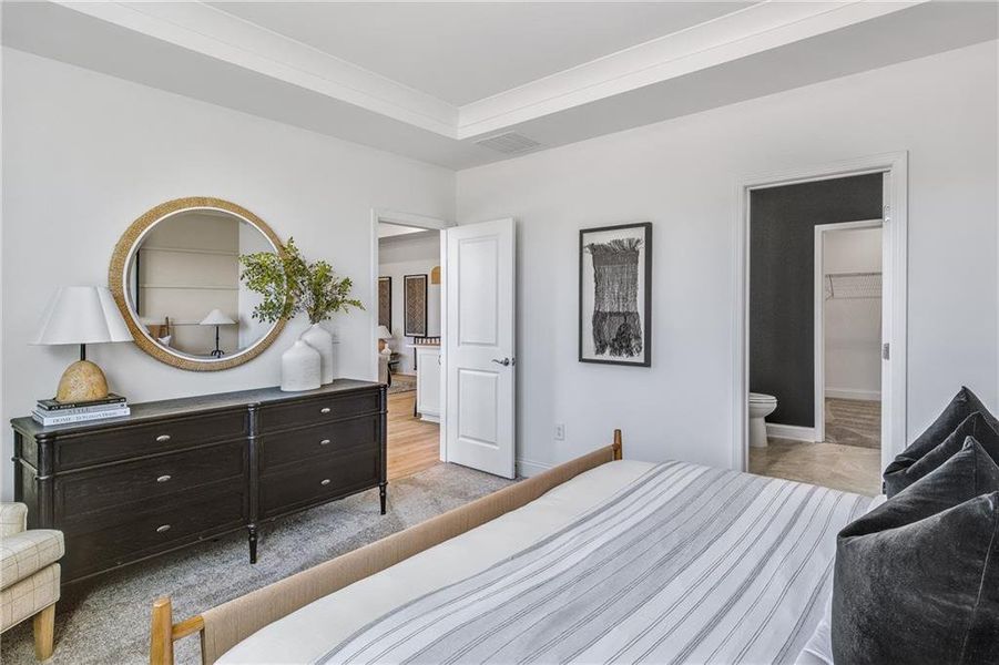 Furnished interior view inside a new home in Sun City Peachtree, Griffin (Image 4).