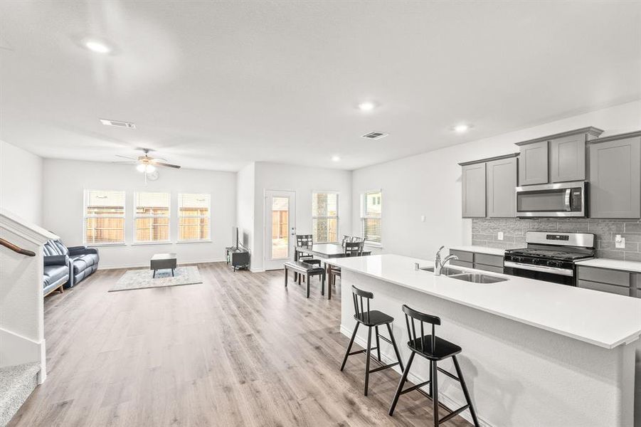 Furnished interior view inside a new home in , Celina (Image 20).