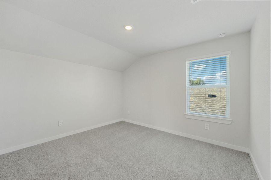 Spacious, unfurnished interior of a new home in Landing Meadows - Traditional Series, New Caney (Image 21).
