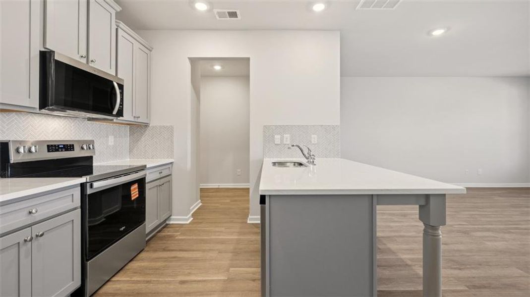 Furnished interior view inside a new home in Brookland Commons, Monroe (Image 9).