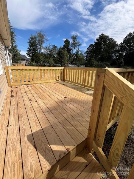 Exterior details and patio area of a home in , Linwood (Image 10). Exterior details and patio area of a home in , Linwood (Image 10).