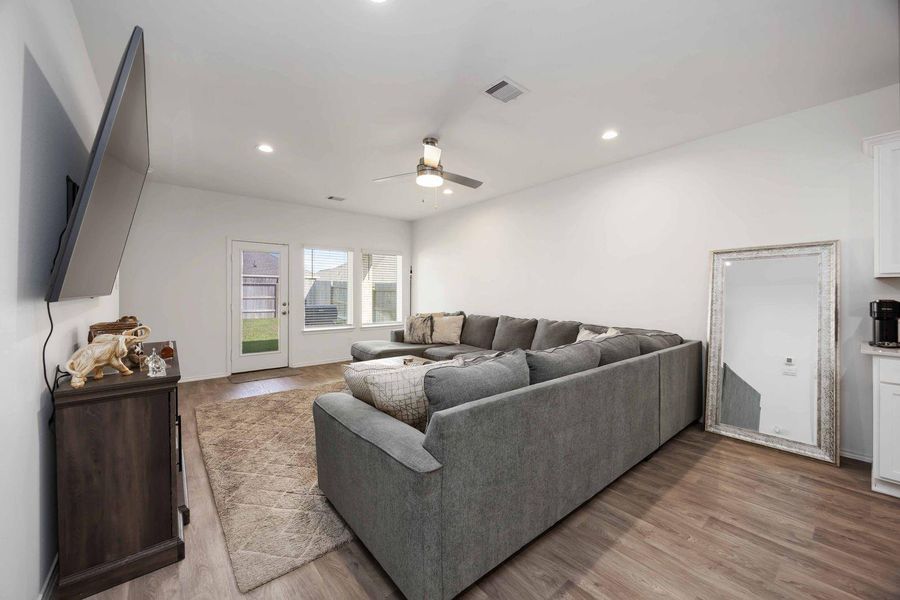 Furnished interior view inside a new home in , Hockley (Image 11). Furnished interior view inside a new home in , Hockley (Image 11).