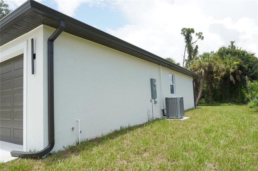Exterior details and patio area of a home in , North Port (Image 32). Exterior details and patio area of a home in , North Port (Image 32).