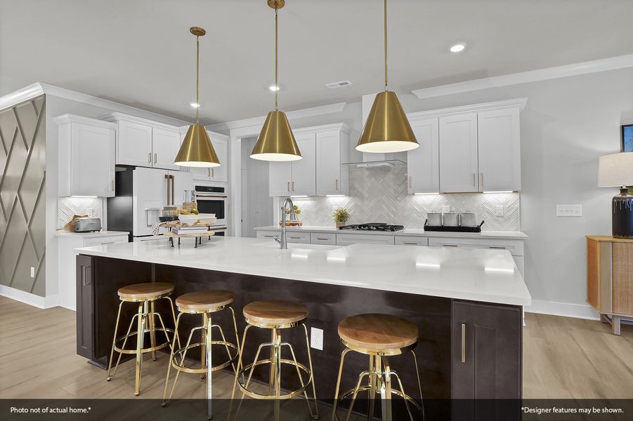 Furnished interior view inside a new home in Pineland Preserve, Summerville (Image 8).