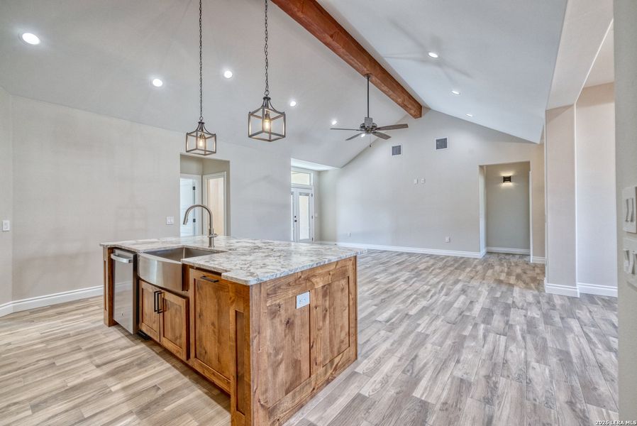 Furnished interior view inside a new home in , Uvalde (Image 14).