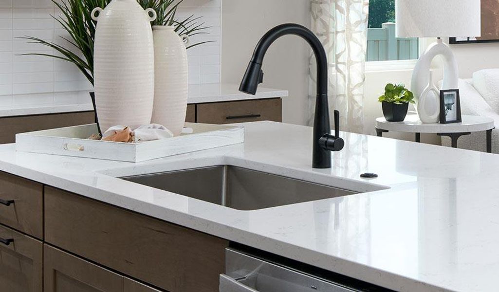 Sink in Center Island in Kitchen - Representative Photo Sink in Center Island in Kitchen - Representative Photo