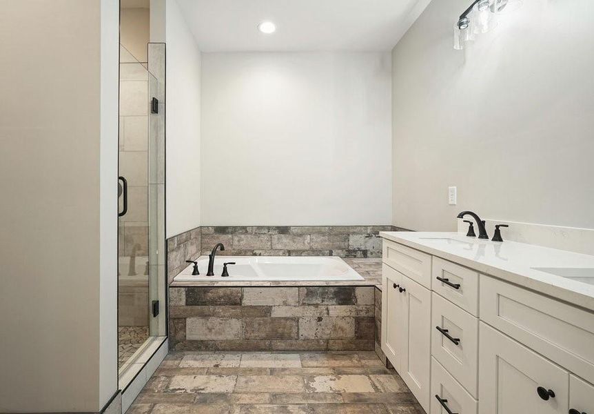 Furnished interior view inside a new home in , Talking Rock (Image 4).