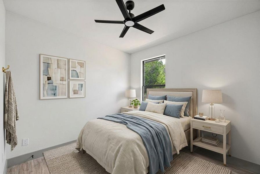 Furnished interior view inside a new home in , Granbury (Image 7).