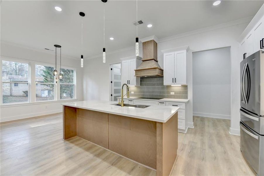 Furnished interior view inside a new home in , Lawrenceville (Image 17).
