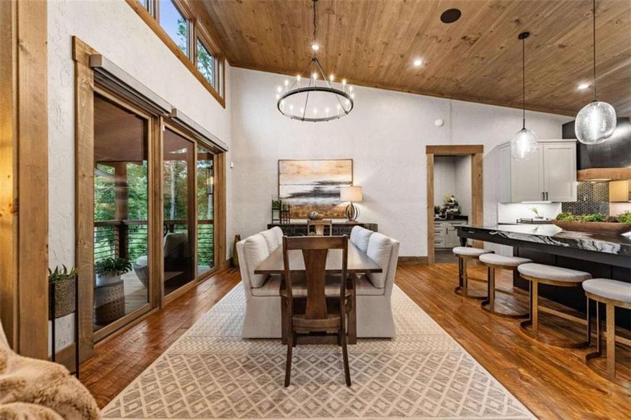 Furnished interior view inside a new home in , Epworth (Image 54).