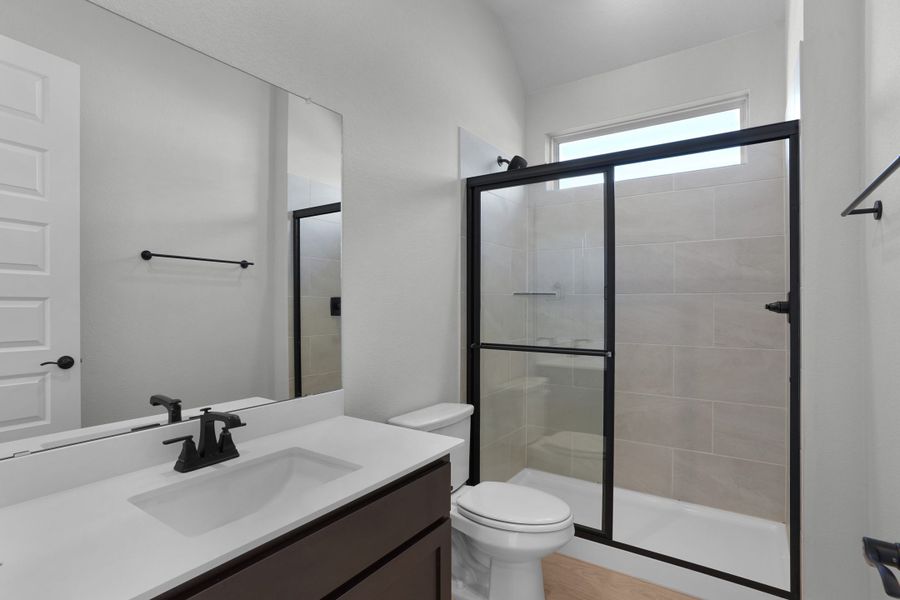 Furnished interior view inside a new home in Berry Creek Highlands, Georgetown (Image 3).