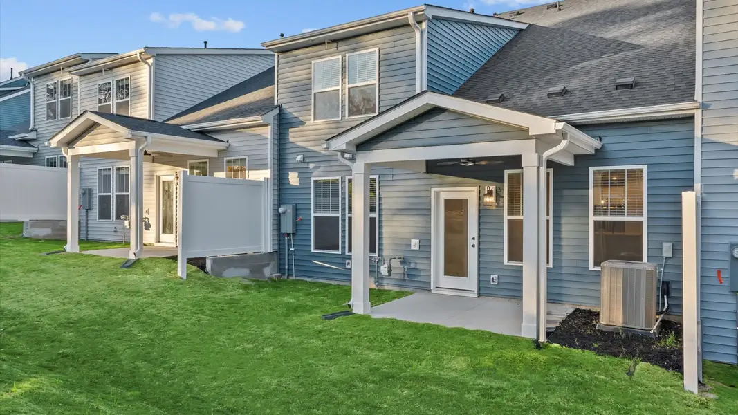 Exceptional outdoor living begins with a covered back porch in this thoughtfully designed home Exceptional outdoor living begins with a covered back porch in this thoughtfully designed home