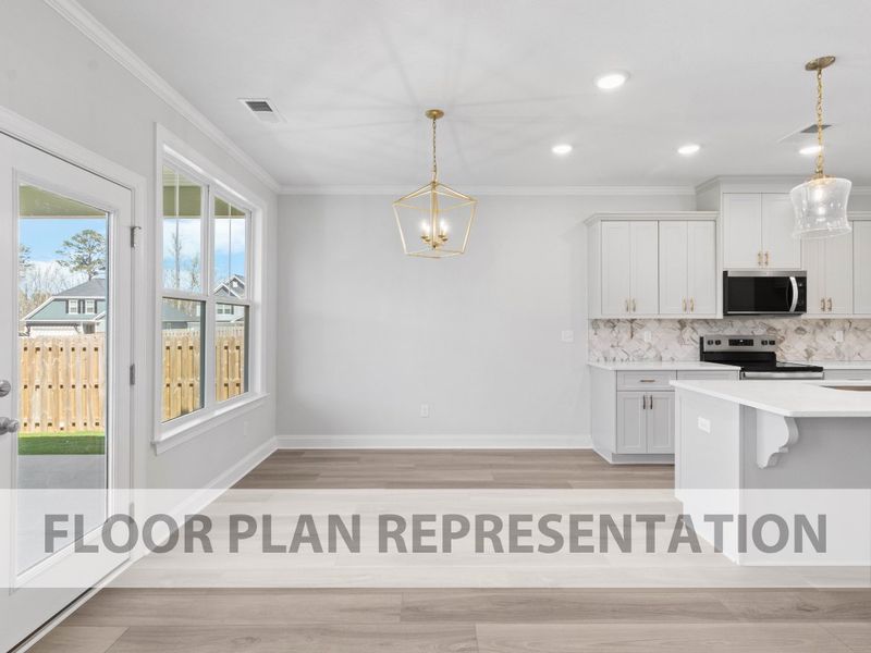 Image 17 representing the Mill Creek by Ivey Homes in Windsor, North Augusta, SC.