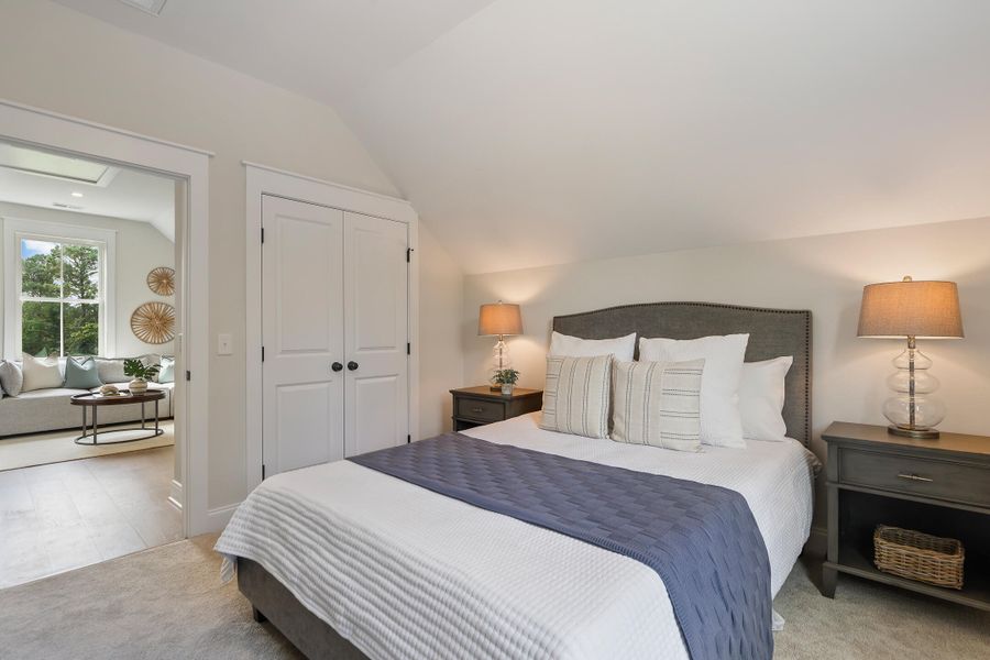 Furnished interior view inside a new home in , McClellanville (Image 15).