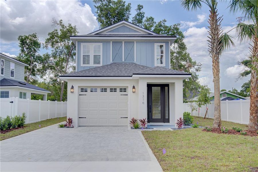 Front exterior of a new home in , Mount Dora, FL, highlighting curb appeal (Image 29). Front exterior of a new home in , Mount Dora, FL, highlighting curb appeal (Image 29).