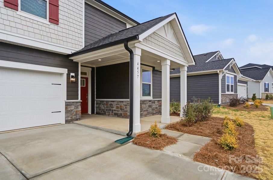 Exterior details and patio area of a home in Wilson Creek, Indian Land (Image 4).