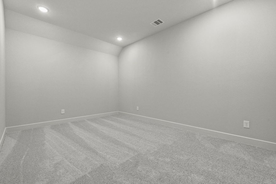 Spacious, unfurnished interior of a new home in Harvest Green, Richmond (Image 26). Spacious, unfurnished interior of a new home in Harvest Green, Richmond (Image 26).