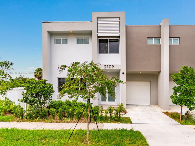 Front exterior of a new home in , Fort Lauderdale, FL, highlighting curb appeal (Image 2). Front exterior of a new home in , Fort Lauderdale, FL, highlighting curb appeal (Image 2).