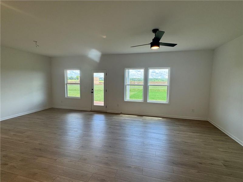 Spacious, unfurnished interior of a new home in Langston Reserve, Cartersville (Image 23).