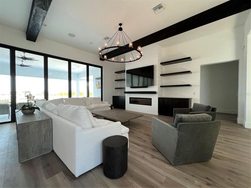 Furnished interior view inside a new home in , Montverde (Image 4). Furnished interior view inside a new home in , Montverde (Image 4).