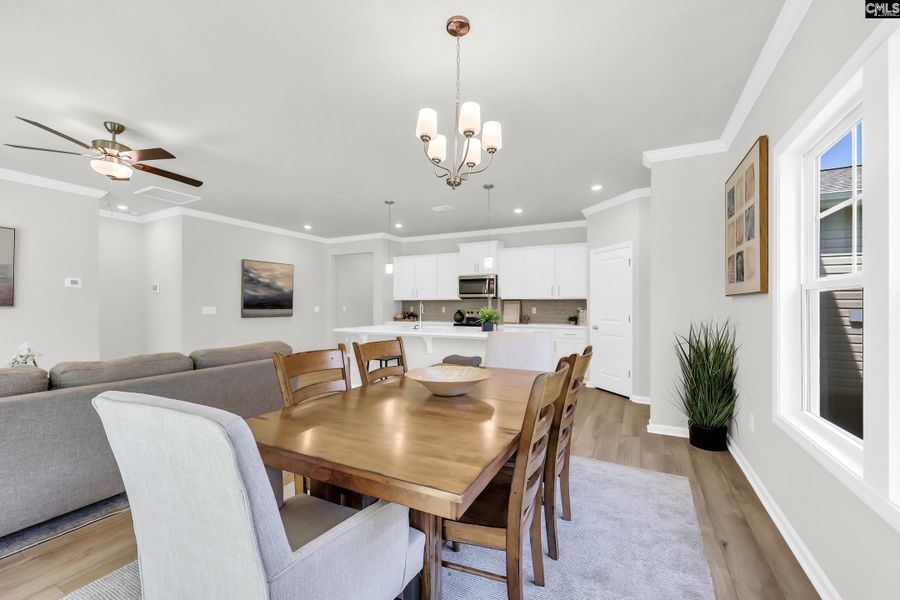 Furnished interior view inside a new home in Blythewood Farms, Blythewood (Image 17).