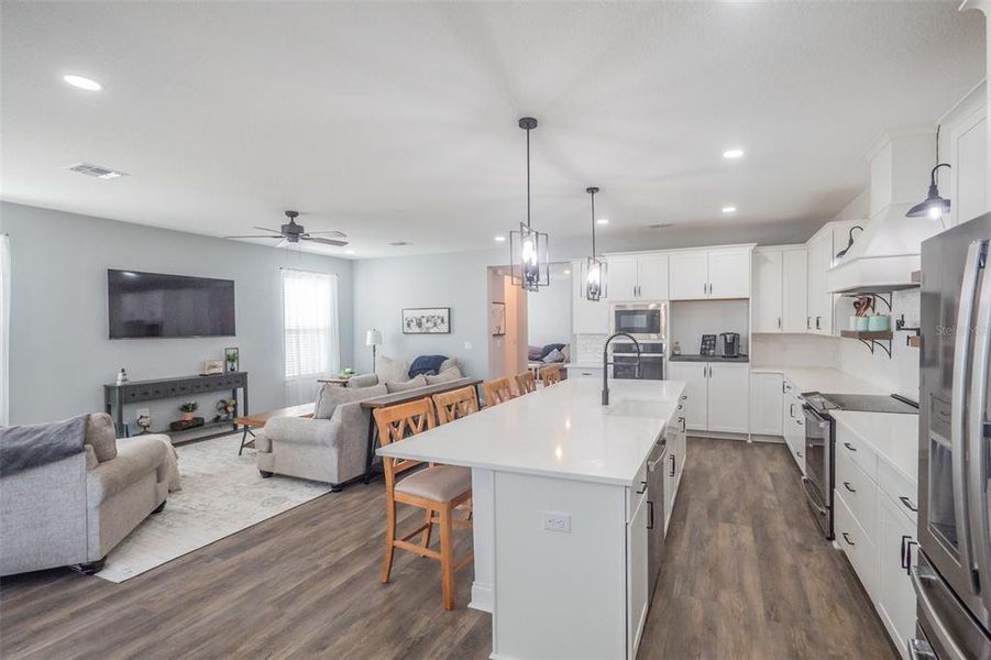 Furnished interior view inside a new home in , Winter Garden (Image 11). Furnished interior view inside a new home in , Winter Garden (Image 11).