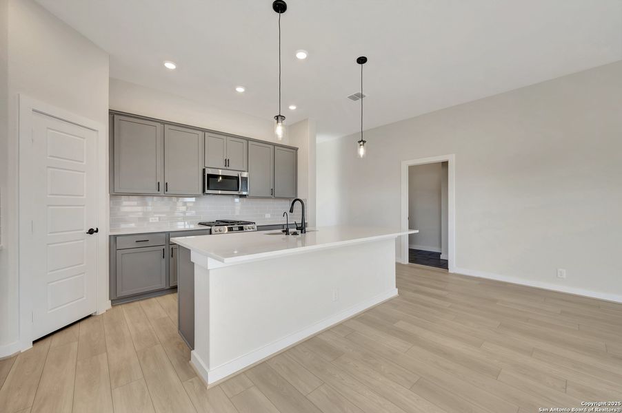 Furnished interior view inside a new home in Mayfair - Select Classic Series, New Braunfels (Image 4).