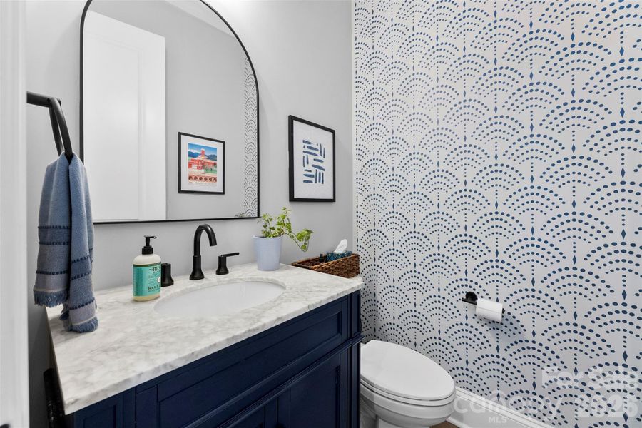 Furnished interior view inside a new home in , Belmont (Image 26).