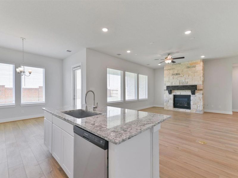 Furnished interior view inside a new home in Lago Mar, Texas City (Image 10). Furnished interior view inside a new home in Lago Mar, Texas City (Image 10).