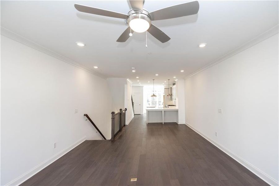 Spacious, unfurnished interior of a new home in Ecco Park, Alpharetta (Image 21).