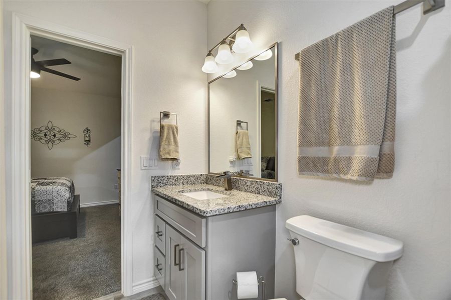 Furnished interior view inside a new home in Lake Conroe Village, Montgomery (Image 16).